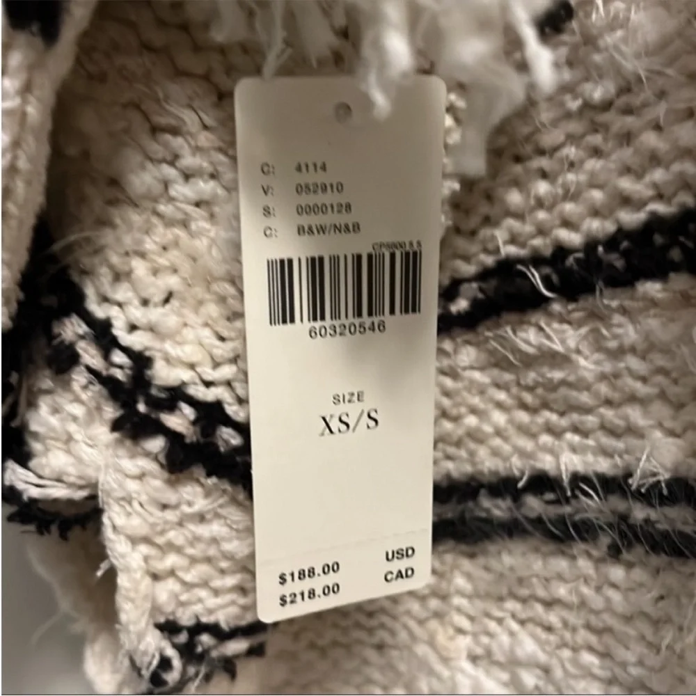 Anthropologie Margot fringe poncho sweater - Picture 16 of 16